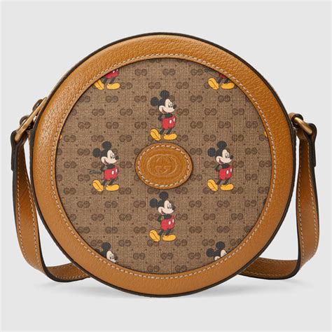 disney and gucci bag|Gucci Disney round bag.